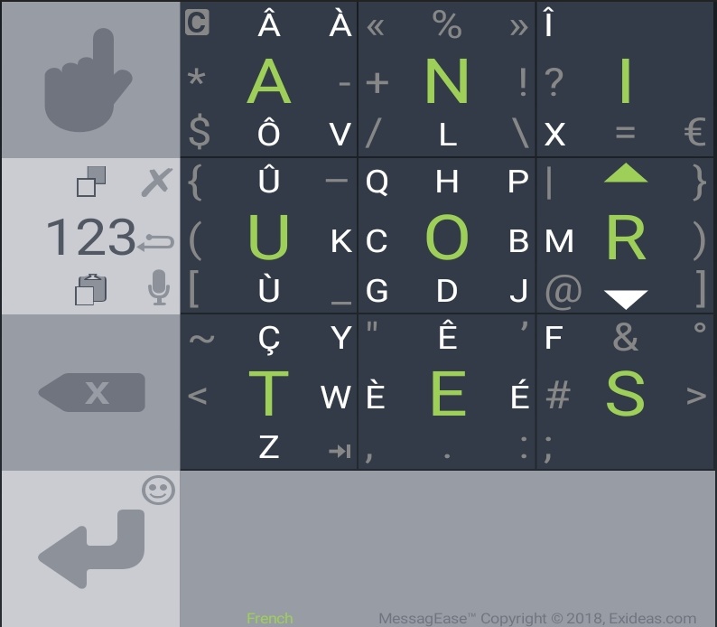 Mon clavier français